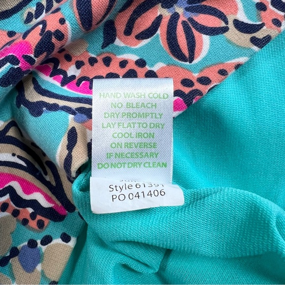 Lilly Pulitzer Briella Aqua Bait & Switch Dress - Picture 12 of 12